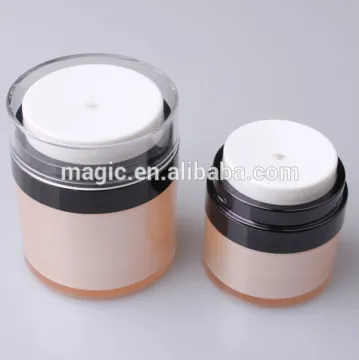Hot selling cosmetics cream jar container airless cream jar cosmetic face cream jars