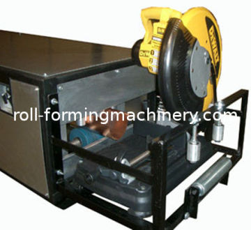 Urethane Drive Half Round Gutter Roll Forming Machine For Copper, Aluminum