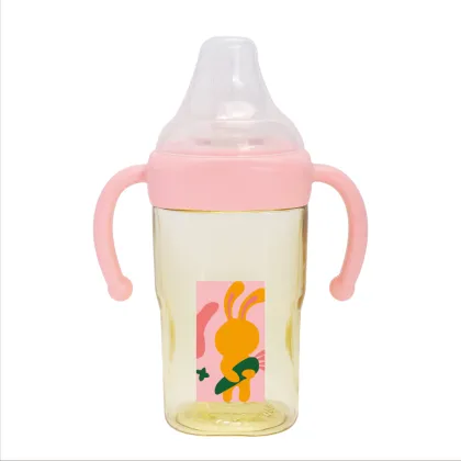 240ml PPSU Wide neck square feeding bottle