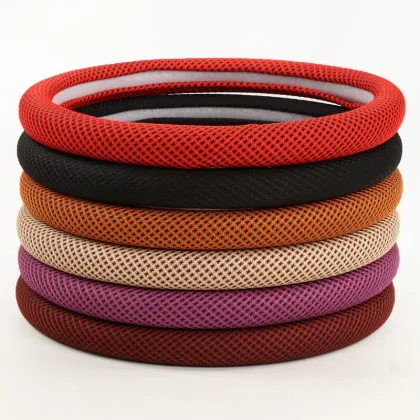 Universal Thin Silk Automobile Steering Wheel Cover