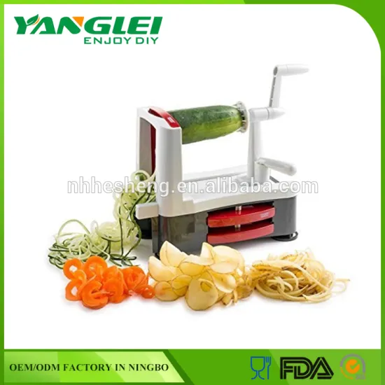 100% brand new YL-281 Spiralizer Tri-Blade Vegetable Spiral Slicer