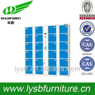 Economic compact metal electronic street locker