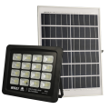 solar flood light with battery backup