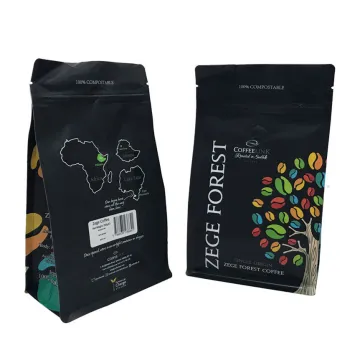 Coffee Powder Packaging Bag With Degassing Valve