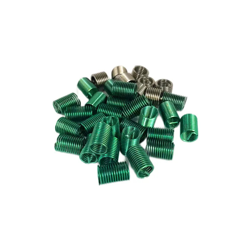 304 Stainless Steel Wire Thread Repair Insert Dyeing Coating Screw Sleeve Fastener