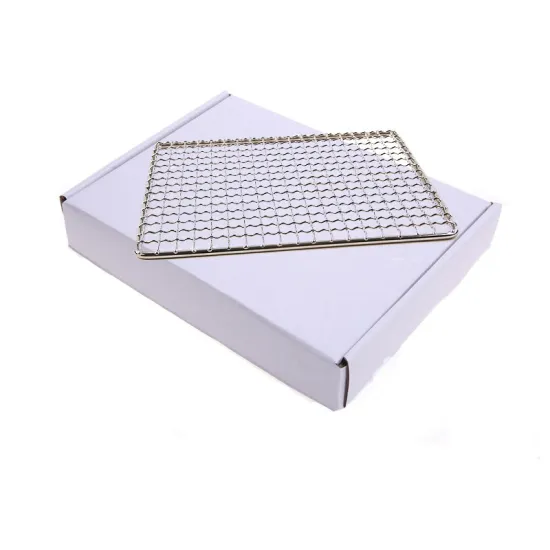 304 Stainless Steel Solid Grill Grates for Outdoor Camping Barbecue Roasting