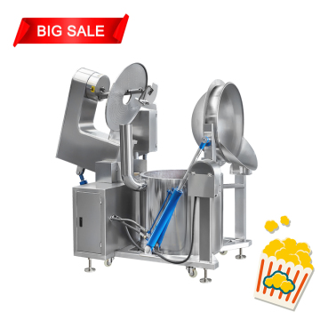 Automatic Industrial Electric Gas Popcorn Maker for Sale