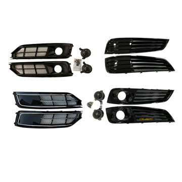 Grille di copertura della lampada a nebbia in stile W12 per Audi A8 (2015-2019)