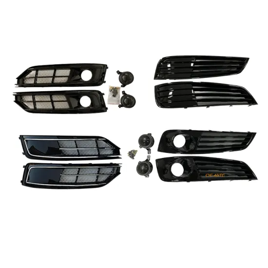 W12 Style Fog Lamp Cover Grille for Audi A8 (2015-2019)