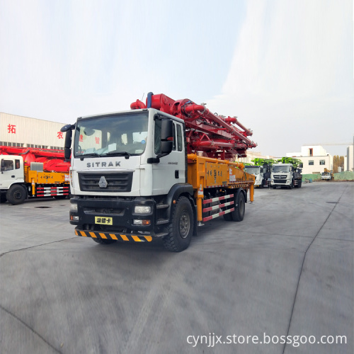 Customizable Boom Remote Control Concrete Pump Truck 33M 38M 42M 52M 58M Mixer Truck
