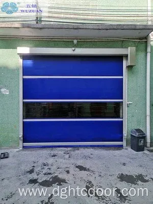 Electric Operate Warehouse Fast Rolling PVC Door