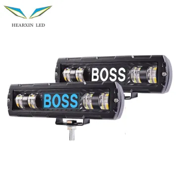 7" LED Bar 12V-24V Offroad Fog Lamp for Motorcycle 4X4 ATV SUV Truck Tractor