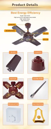 Mini 4 Blade Metro Orient Orl Ceiling Fan