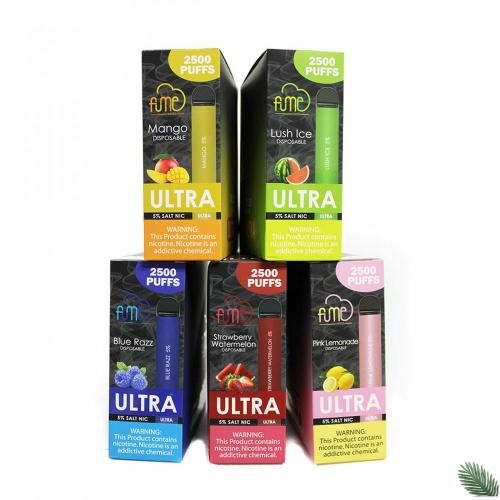 Fume Ultra Disposable Vaporizer 2500 Puffs