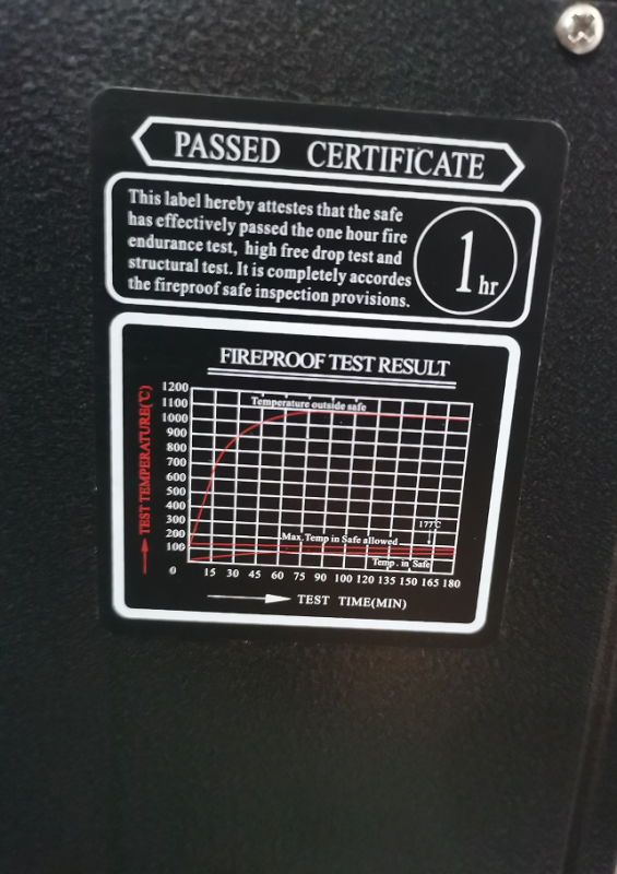 Large Capacity Fireproof Safe for Office
