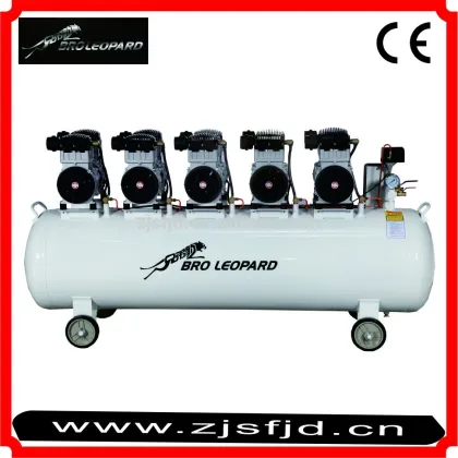 Oil-free Mute Air compressor with CE for Paint spraying,Nitrogencentral pneumatic air compressor parts