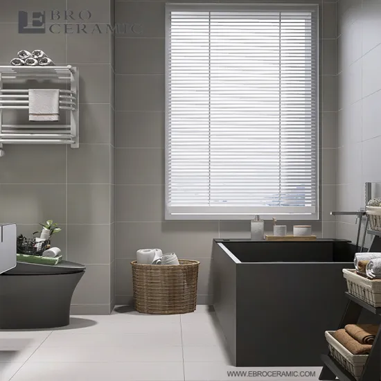 Ebro Gray Decorative Wall Tiles for Bathroom
