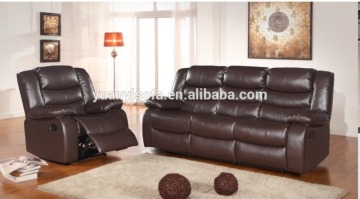 YR2073 Best selling modern recliner cheap price good quality leather sofa
