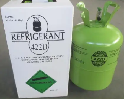 R422d Refrigerant -11.3kg packing R422d refrigerant
