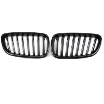 Gloss Black Single Slat Nierrooster voor BMW 2 -serie F22
