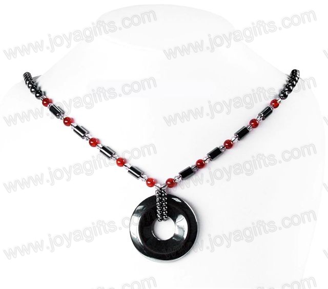 Collier hématite HN0005-4