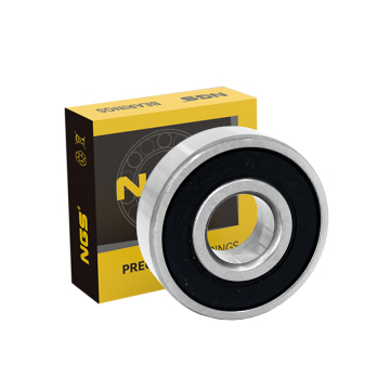 6201-2RS Deep Groove Ball Bearing 12mm Bore 32mm OD 10mm Thick Chrome Steel Double Sealed