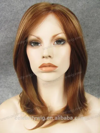 Chic Short Black Jennifer Aniston Lace Front Wig Syntheic wig