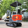 1.5Ton Pilot Joystick Mini Excavator الموقع الحضري