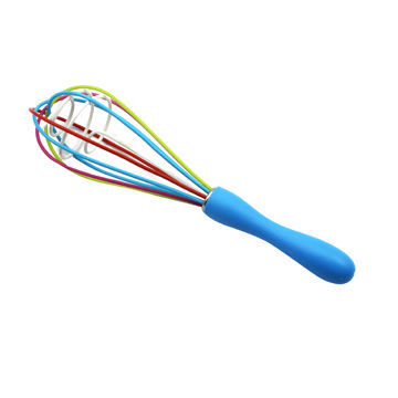 Colorful Egg Whisk/Beater with Plastic HandleNew