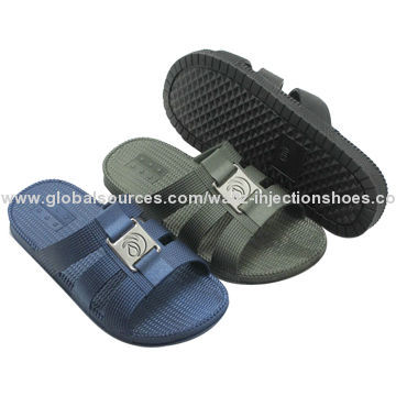 New Style PVC Air Bowing Men's Slippers, Various Colors, Durable and Anti-slips