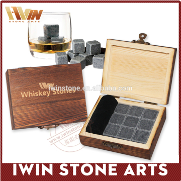 Customized Logo for Whiskey Stone Whiskey Ice Rocks