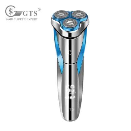 Waterproof Rechargeable Triple Blade USB Electric Shaver for Men