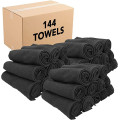 cotton soft absorbent black bleach proof towels