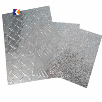China Supply Polished Aluminum Checker Plate 1060 1.2mm Mirror Aluminium Diamond Plate