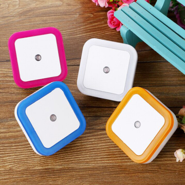 Square Plug Night Light with Light Sensor Control: Eco-Friendly Lighting Solution for Your Home