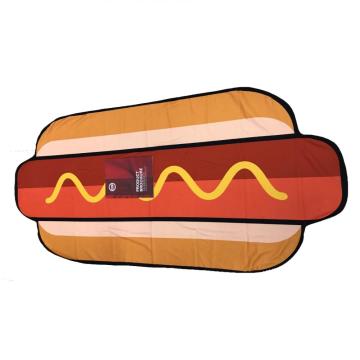billig Großhandel Hotdog Badetuch gedruckt