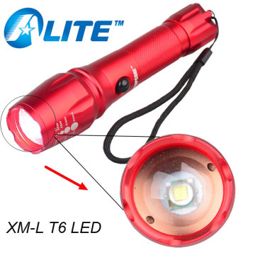 XML T6 LED Powerful 10W USB Rechargeable Torch Zoom Waterproof LED Flashlight