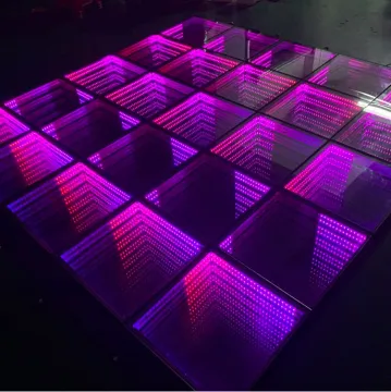 Mitushow Sale: IP62 Waterproof DMX Infinity Magnetic 3D LED Light Dance Floor Display Panels