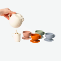 Kitchen Pretend Toy Foodgrade сет силиконски тенџериња за чај