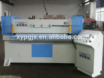 automatic precision four column fabric cutting press