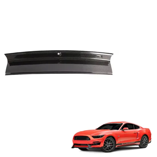 Carbon Fiber GT Coupe Rear Trunk Panel for Ford Mustang 2015-2021
