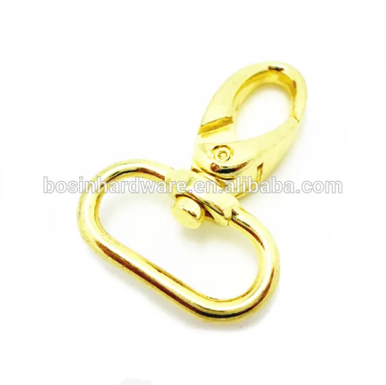 Fashion High Quality Metal Brass Bag Snap Hook Buckle