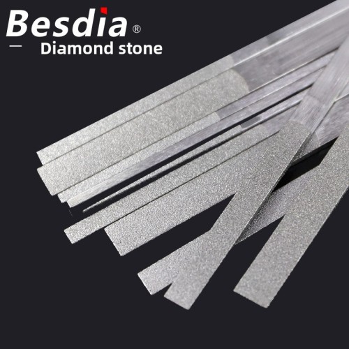 CF400 Large Flat and Angled Diamond File