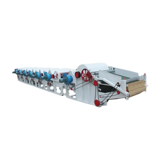 High-Powered Textile Recycling Machine with Crushing and Shredding Unit