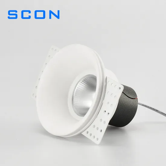 SCON Recessed LED Spotlight: Smart Dimmable 7W/12W Plaster Downlight