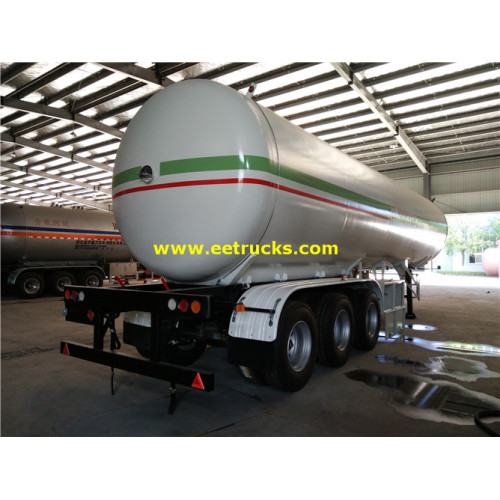 54000 lít 23 tấn được sử dụng Propane Tanker Trailers