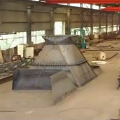 Abrasion and Impact Resistant Ore Receiving Hopper