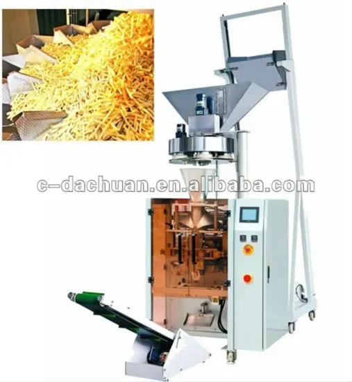 Measuring cups device vertical packing machine for bean
