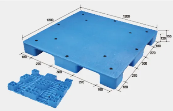 Customized plastic flat nine feet pallet injection mould