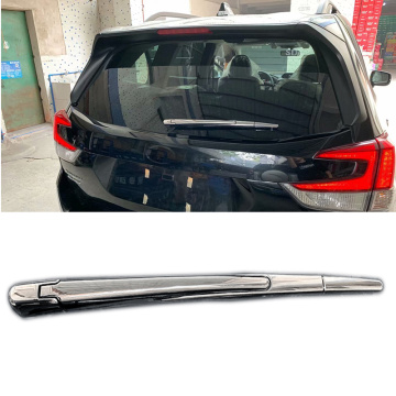 For Subaru Forester SK 2019 ABS Chrome Rear Window Wiper Arm Blade Cover Trim Garnish Molding 4pcs Car Styling Accessories
